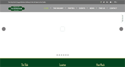 Desktop Screenshot of favershamminiaturerailway.co.uk
